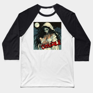 CHURILE – FULL COLOUR – FETERS AND LIMERS – CARIBBEAN FOLKLORE EVENT DJ GEAR Baseball T-Shirt